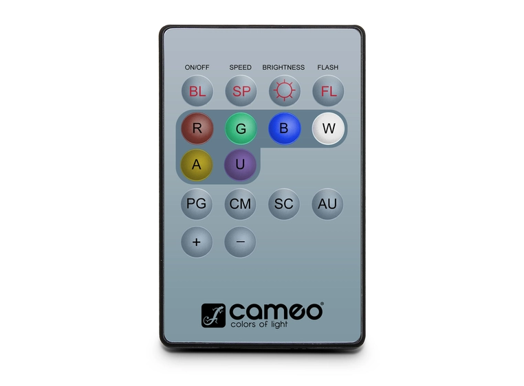 Cameo Q-Spot 15 RGBW WH - Compact Spot Light w( 15W RGBW LED White Housing 